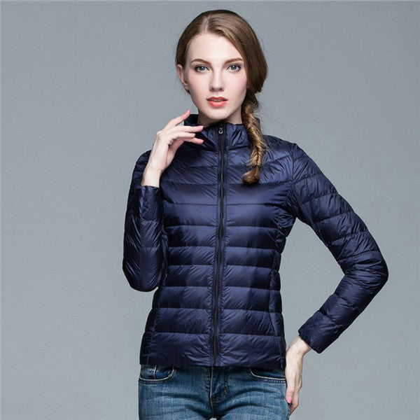 Weatherproof Lightweight Down Jacket for Women