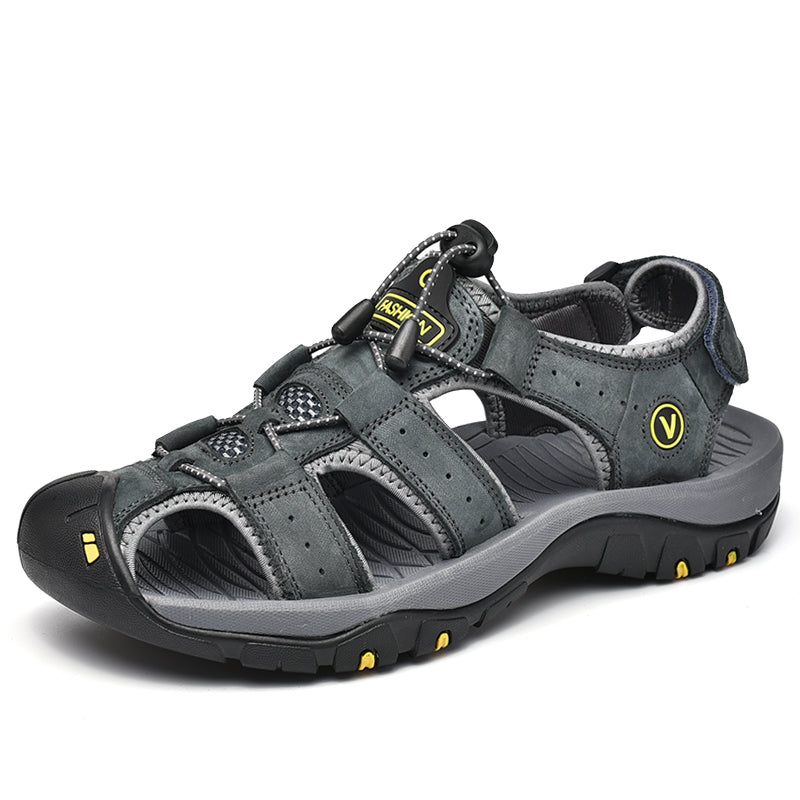 Comfortable Men's Hiking Sandals with Non-Slip Grip