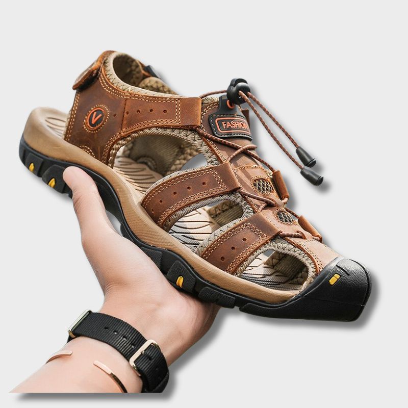 Comfortable Men's Hiking Sandals with Non-Slip Grip