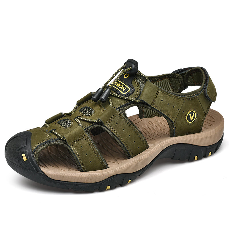 Comfortable Men's Hiking Sandals with Non-Slip Grip
