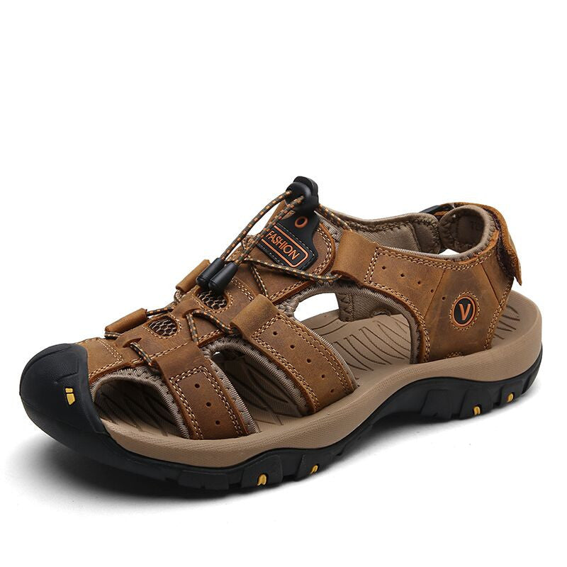 Comfortable Men's Hiking Sandals with Non-Slip Grip