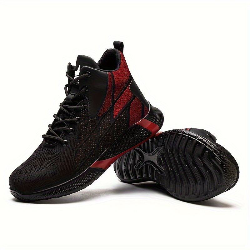 Lightweight Breathable Sneakers with Shock-Absorbing Sole for Hiking and Everyday Use