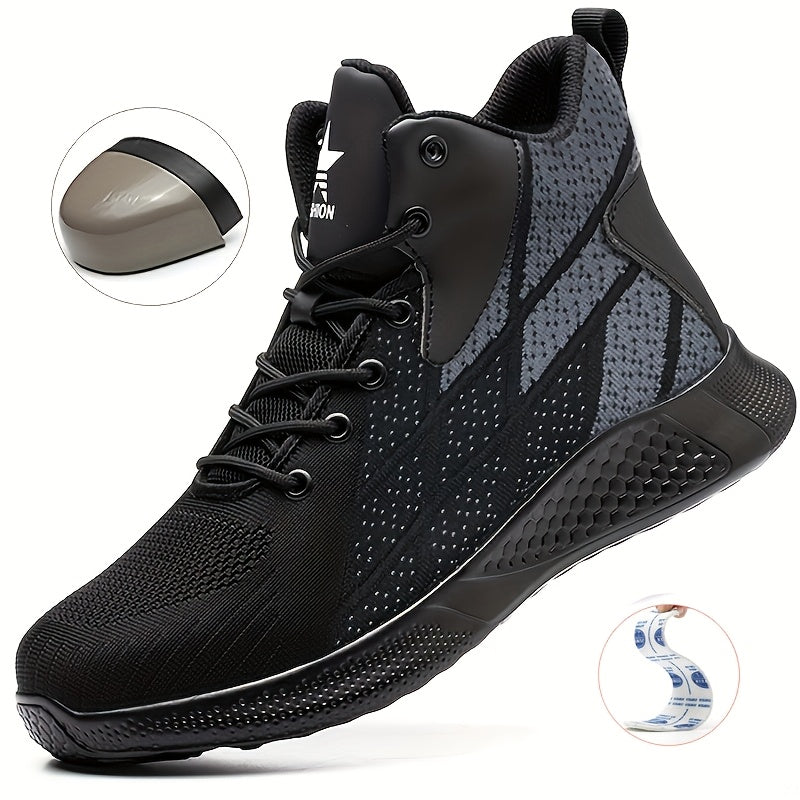 Lightweight Breathable Sneakers with Shock-Absorbing Sole for Hiking and Everyday Use