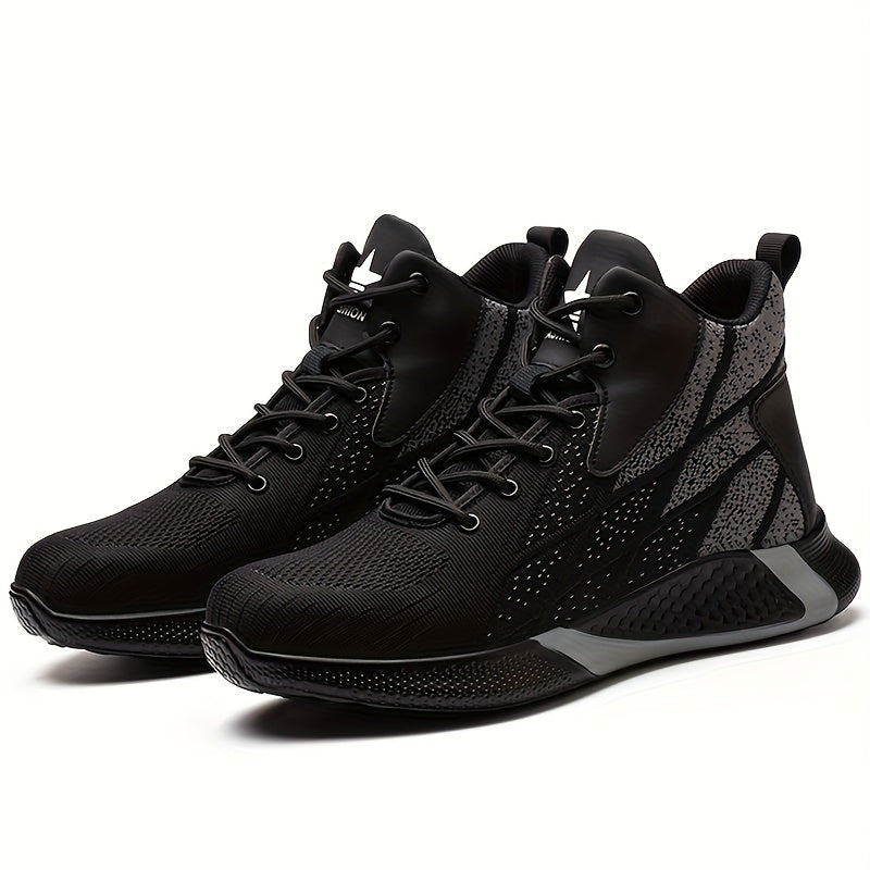 Lightweight Breathable Sneakers with Shock-Absorbing Sole for Hiking and Everyday Use