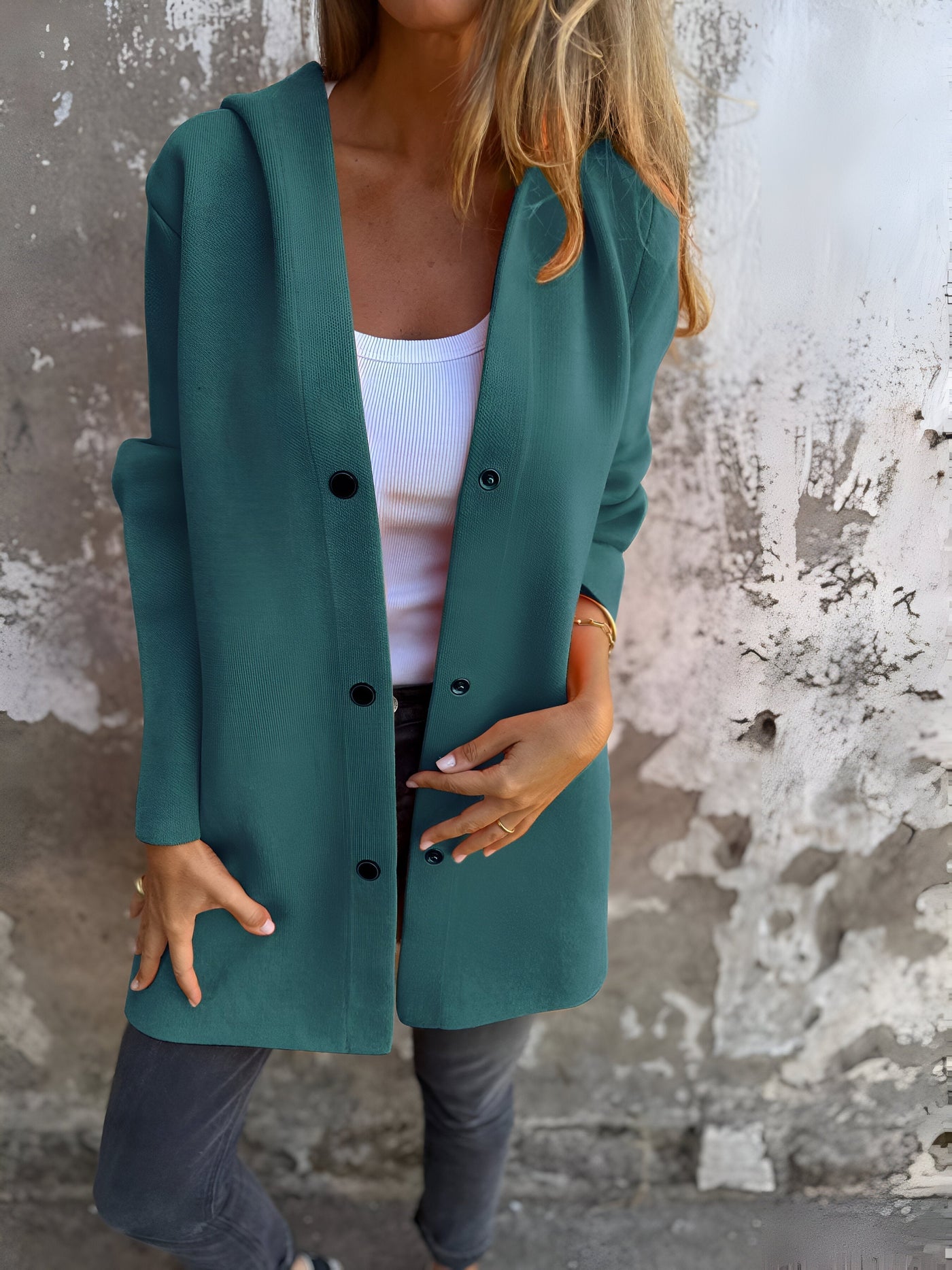 Lyria - Hooded Casual Coat