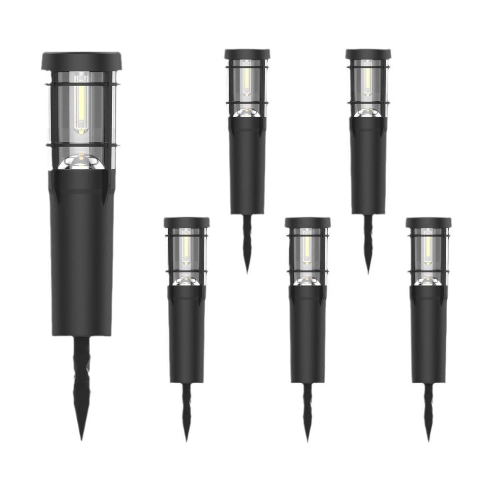 Solar Garden Lights with Color Changing Options, Waterproof Outdoor Pathway Lights, 14-Hour Battery Life