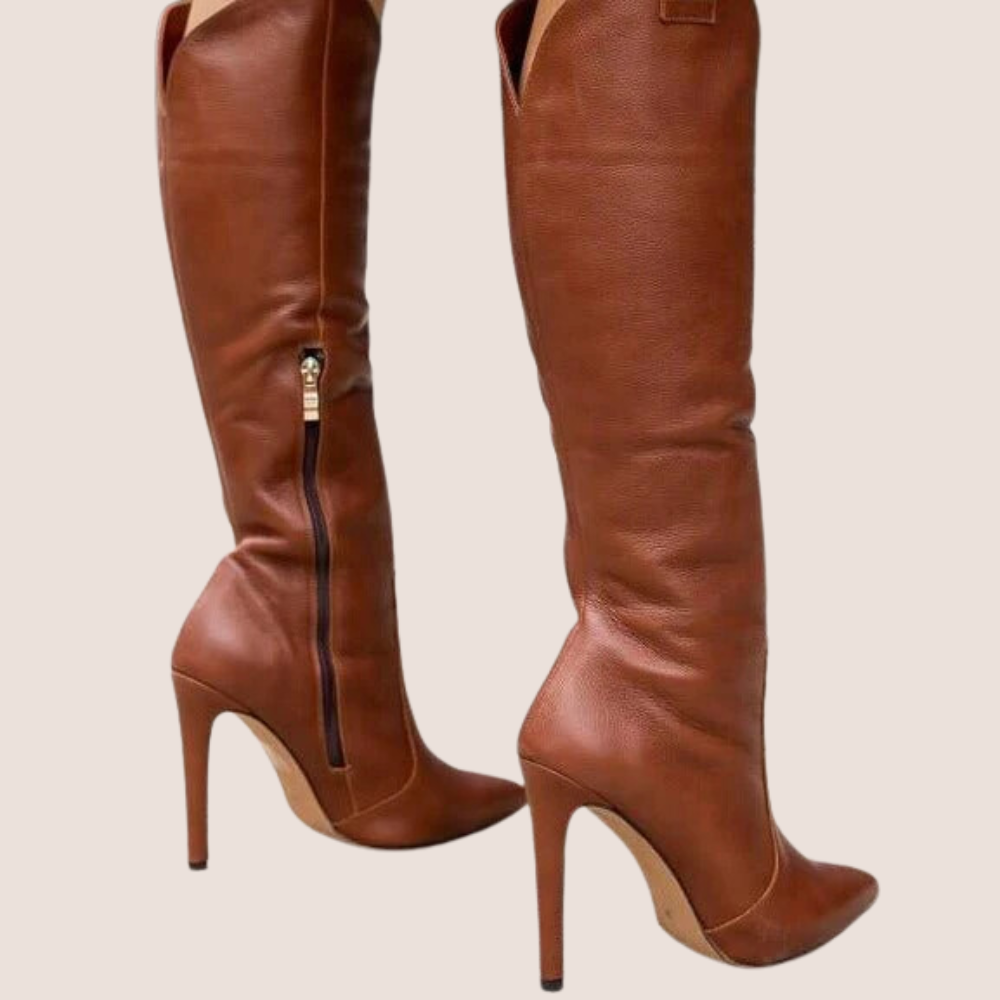Knee-High Non-Slip Comfort Boots with Side Zipper