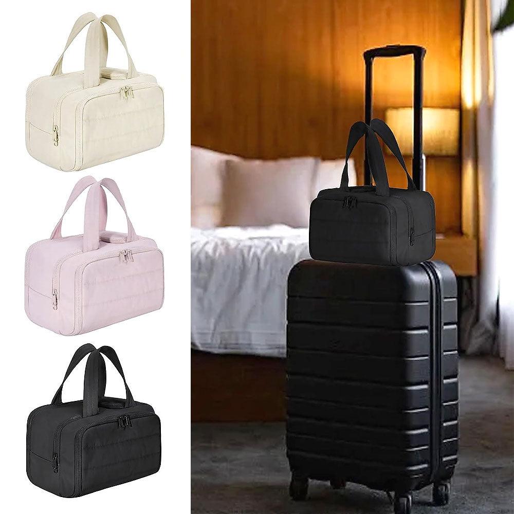 Organized Beauty Storage Bag with Compartments
