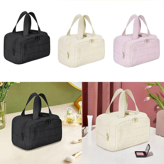 Organized Beauty Storage Bag with Compartments