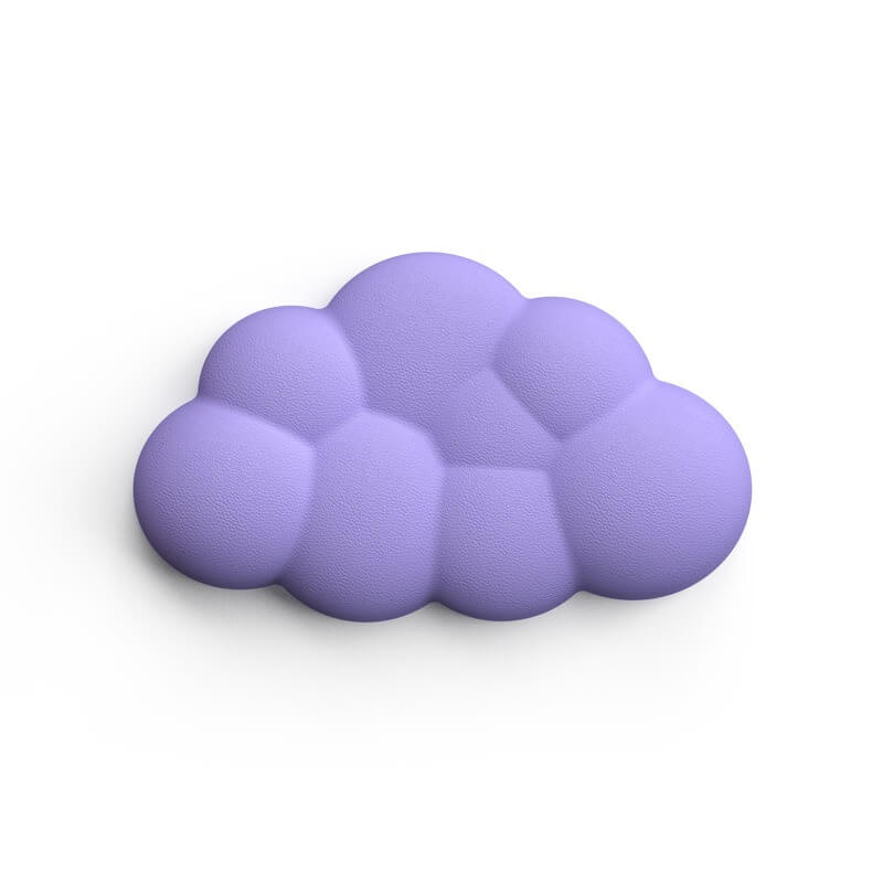 Cloud-Shaped Ergonomic Keyboard and Mouse Wrist Rest
