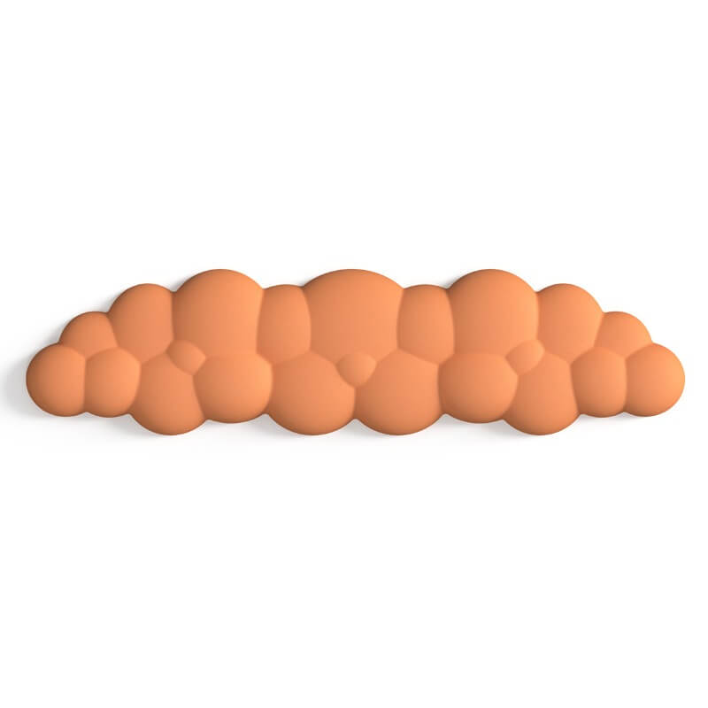 Cloud-Shaped Ergonomic Keyboard and Mouse Wrist Rest