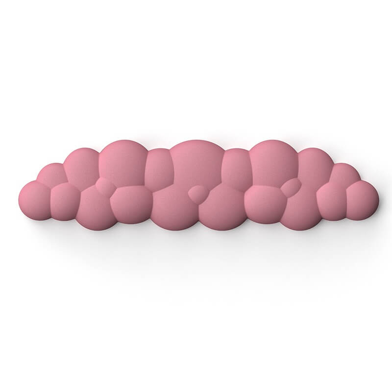 Cloud-Shaped Ergonomic Keyboard and Mouse Wrist Rest