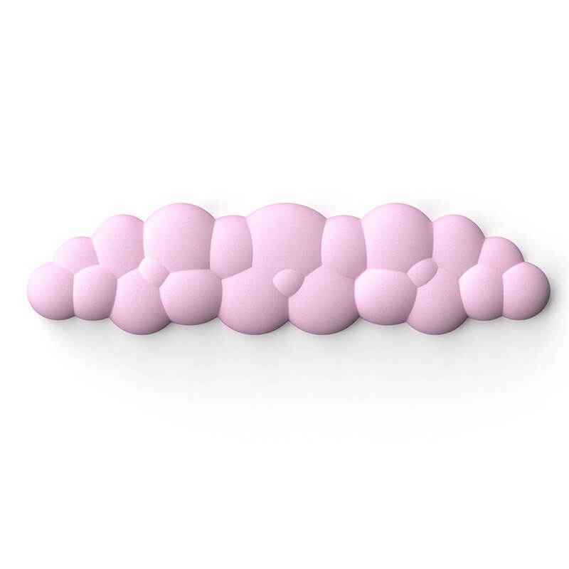 Cloud-Shaped Ergonomic Keyboard and Mouse Wrist Rest