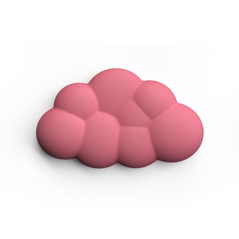 Cloud-Shaped Ergonomic Keyboard and Mouse Wrist Rest