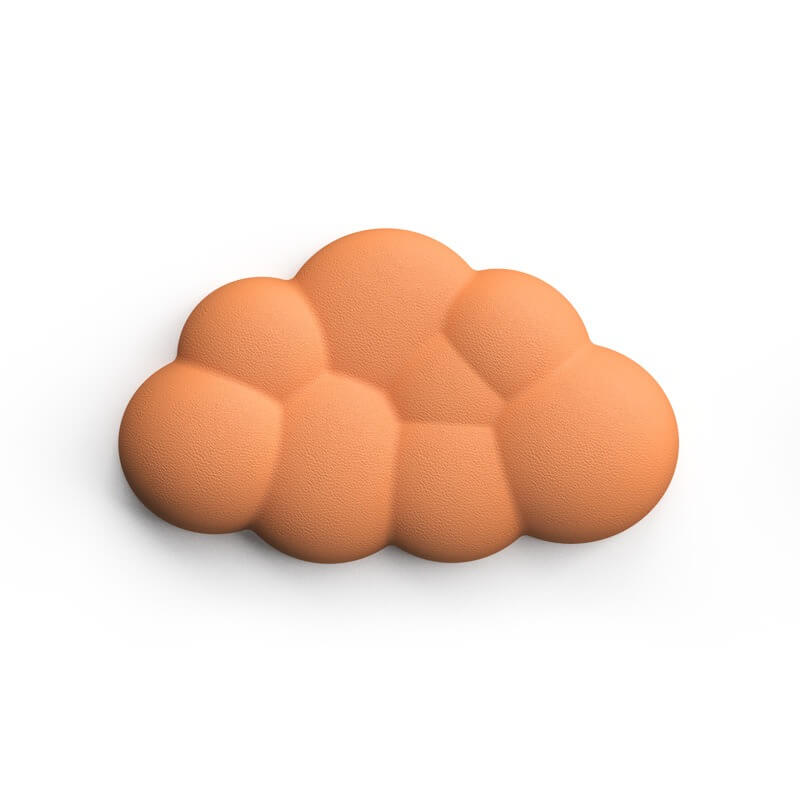 Cloud-Shaped Ergonomic Keyboard and Mouse Wrist Rest