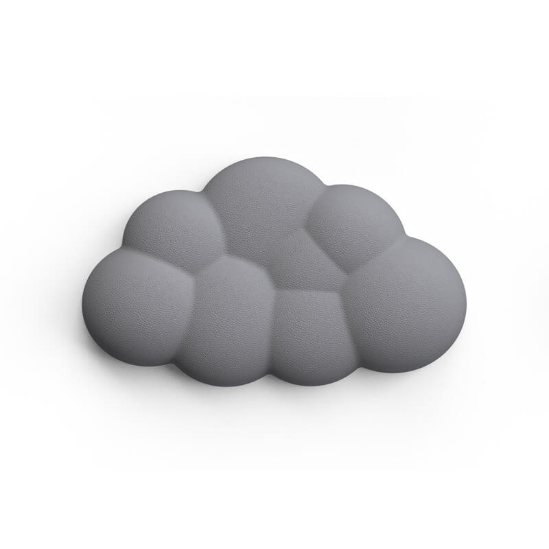Cloud-Shaped Ergonomic Keyboard and Mouse Wrist Rest
