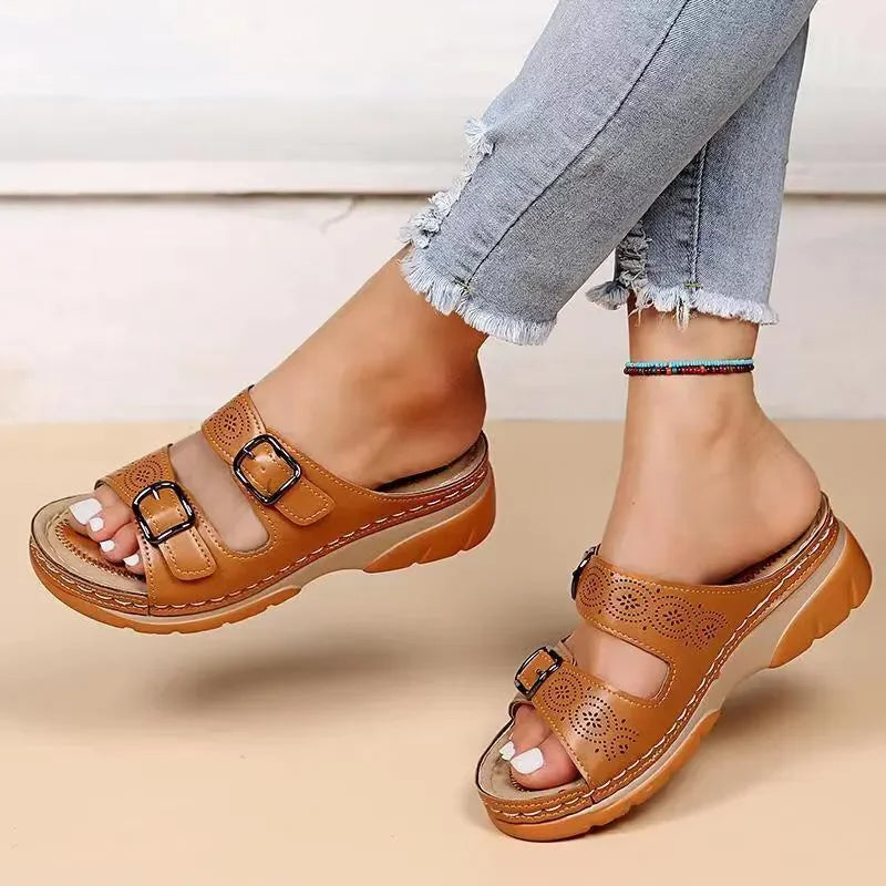 Orthopedic Adjustable Sandals with Arch Support