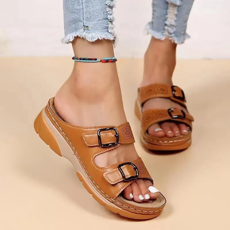 Orthopedic Adjustable Sandals with Arch Support