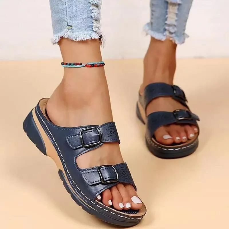 Orthopedic Adjustable Sandals with Arch Support