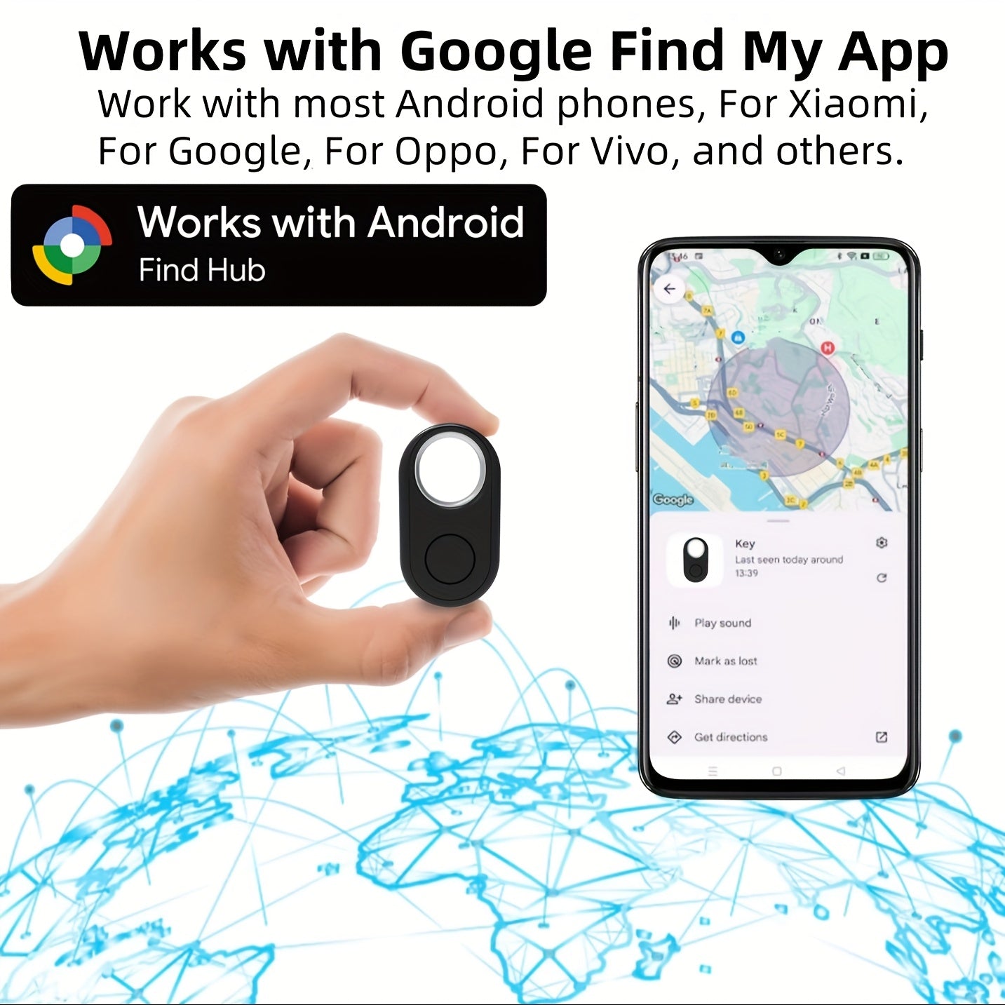 Key Tracking Device with Global Alarm and Wireless Connectivity