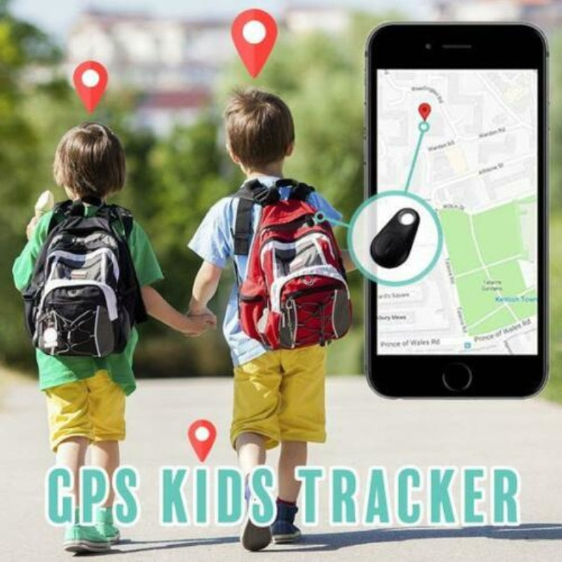 Mini GPS Tracker for Kids with Real-Time Location and SOS Button