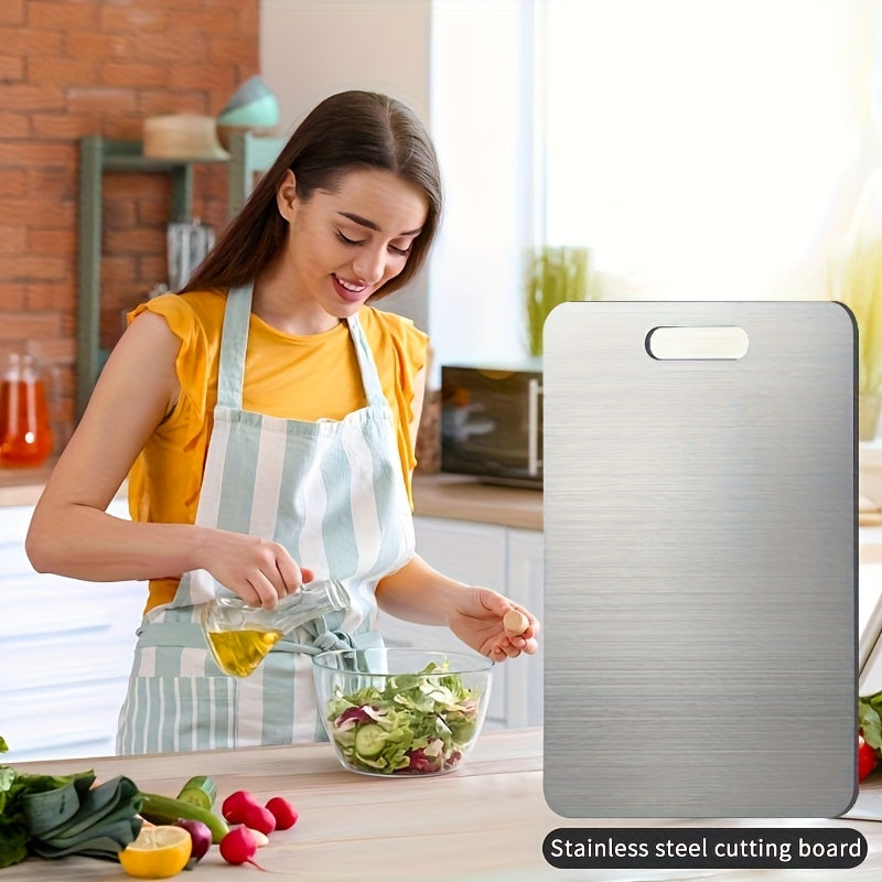Stainless Steel Cutting Board - Scratch Resistant and Easy to Clean
