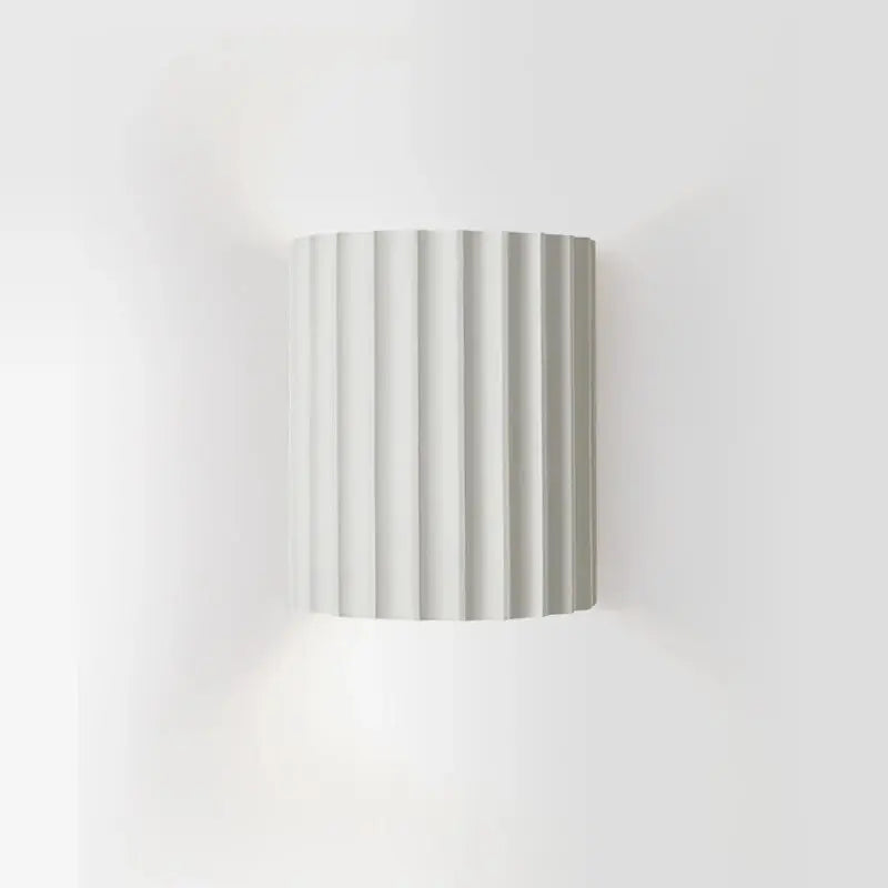 Contemporary Resin Wall Lamp with LED Lighting