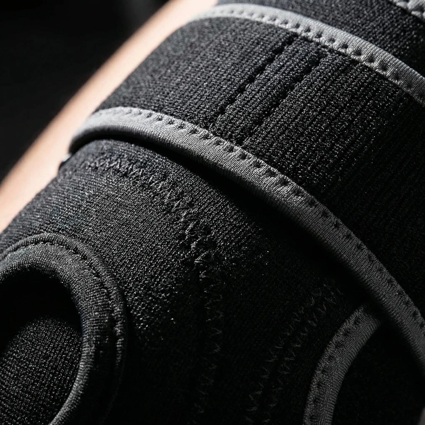 Adjustable Knee Support with Shock-Absorbing Springs and Non-Slip Fit