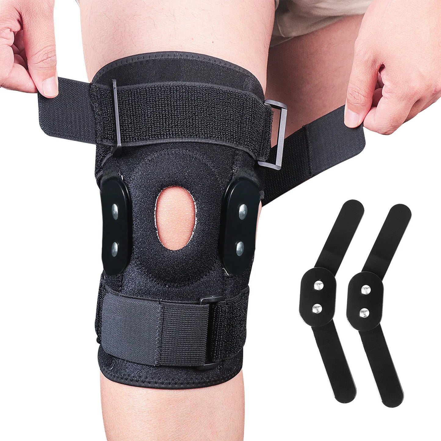 Adjustable Hinged Knee Brace for Maximum Support