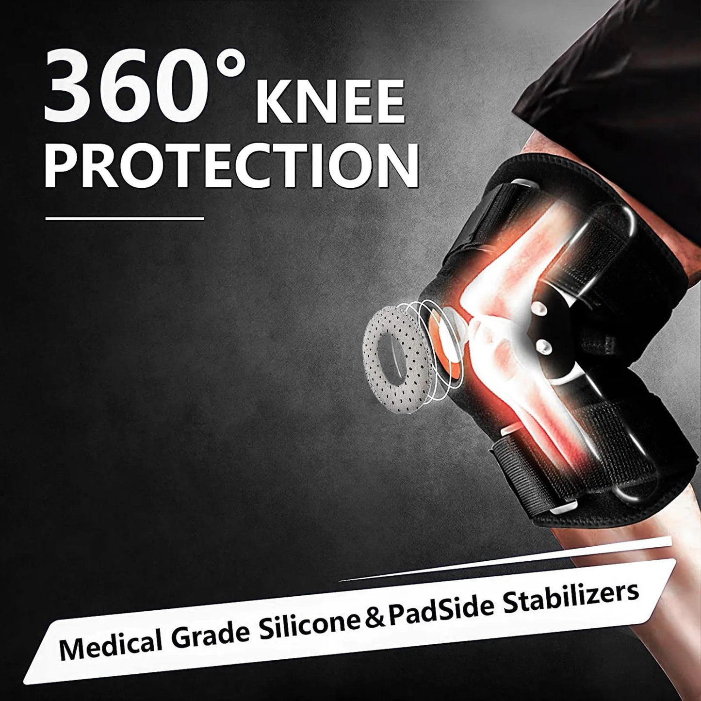 Adjustable Hinged Knee Brace for Maximum Support