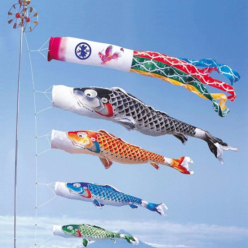 Koinobori Flag - Japanese Textile Flag in 3 Sizes