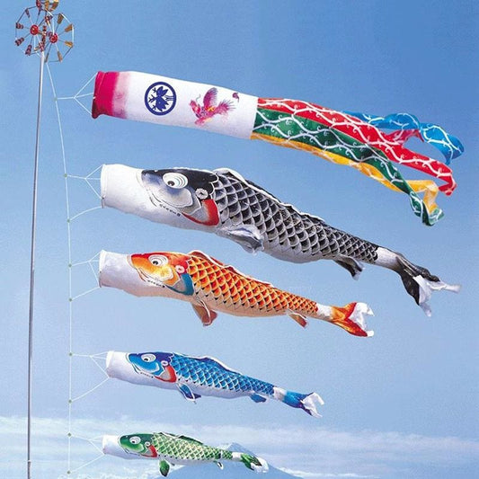 Koinobori Flag - Japanese Textile Flag in 3 Sizes