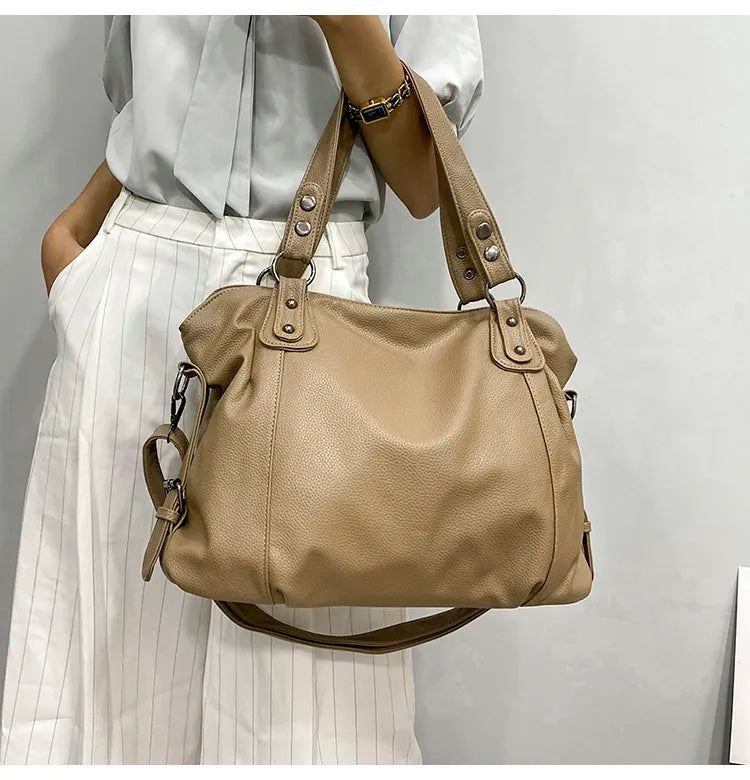 Spacious Everyday Tote Bag with Organized Pockets