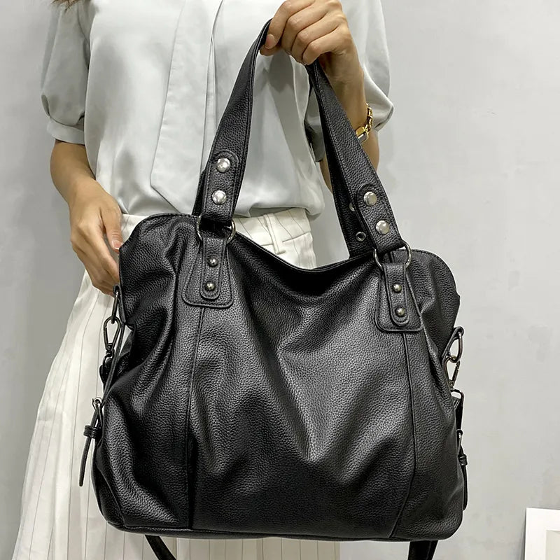 Spacious Everyday Tote Bag with Organized Pockets