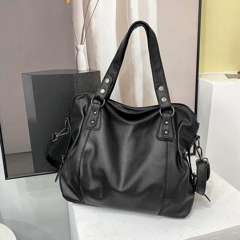 Spacious Everyday Tote Bag with Organized Pockets