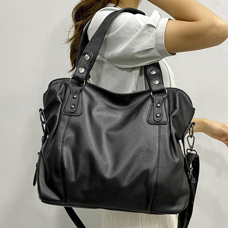 Spacious Everyday Tote Bag with Organized Pockets