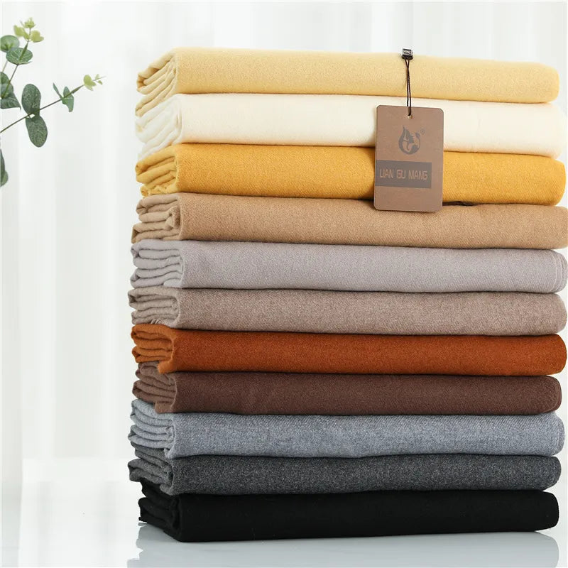 Cashmere Scarf with Tassels - Warm and Stylish Winter Accessory