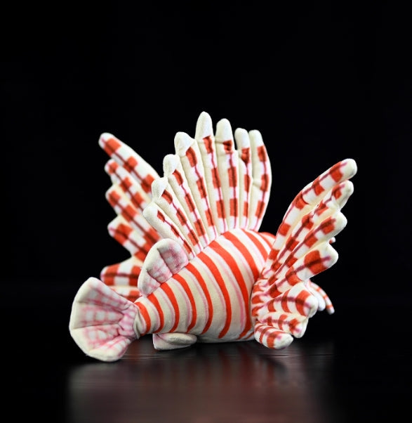 Red Lionfish Soft Plush Toy 7.1 Inch