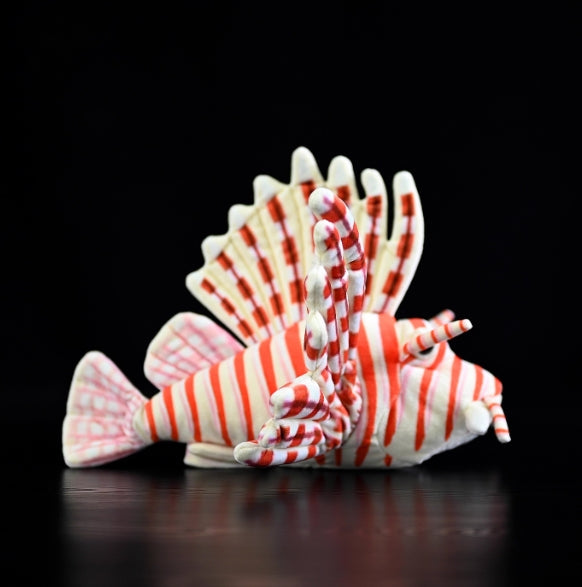 Red Lionfish Soft Plush Toy 7.1 Inch