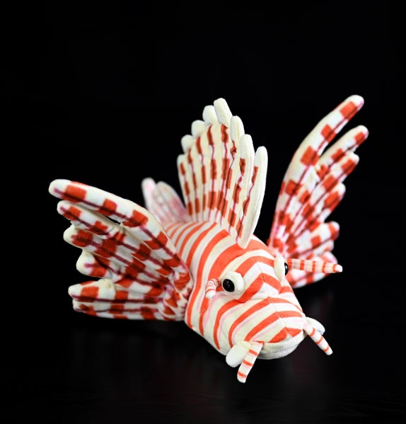 Red Lionfish Soft Plush Toy 7.1 Inch