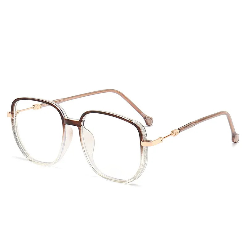 Lightweight Metal Frame Reading Glasses with Blue Light Filter and UV Protection