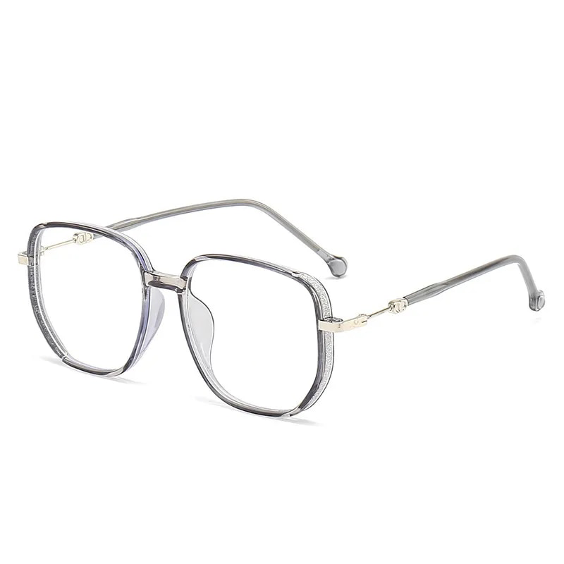 Lightweight Metal Frame Reading Glasses with Blue Light Filter and UV Protection