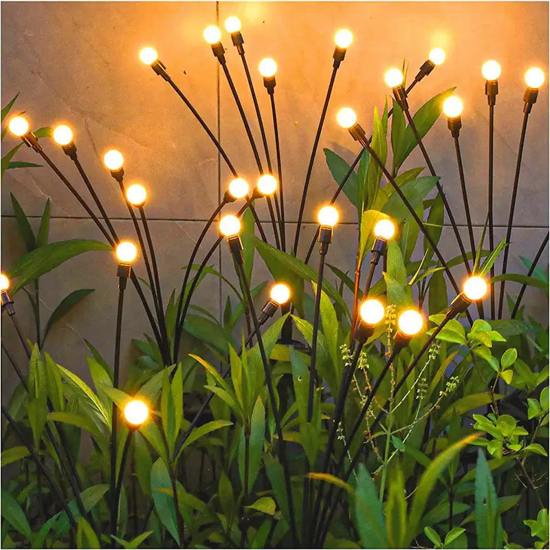 Solar Firefly Lamp with Flickering Light Effect