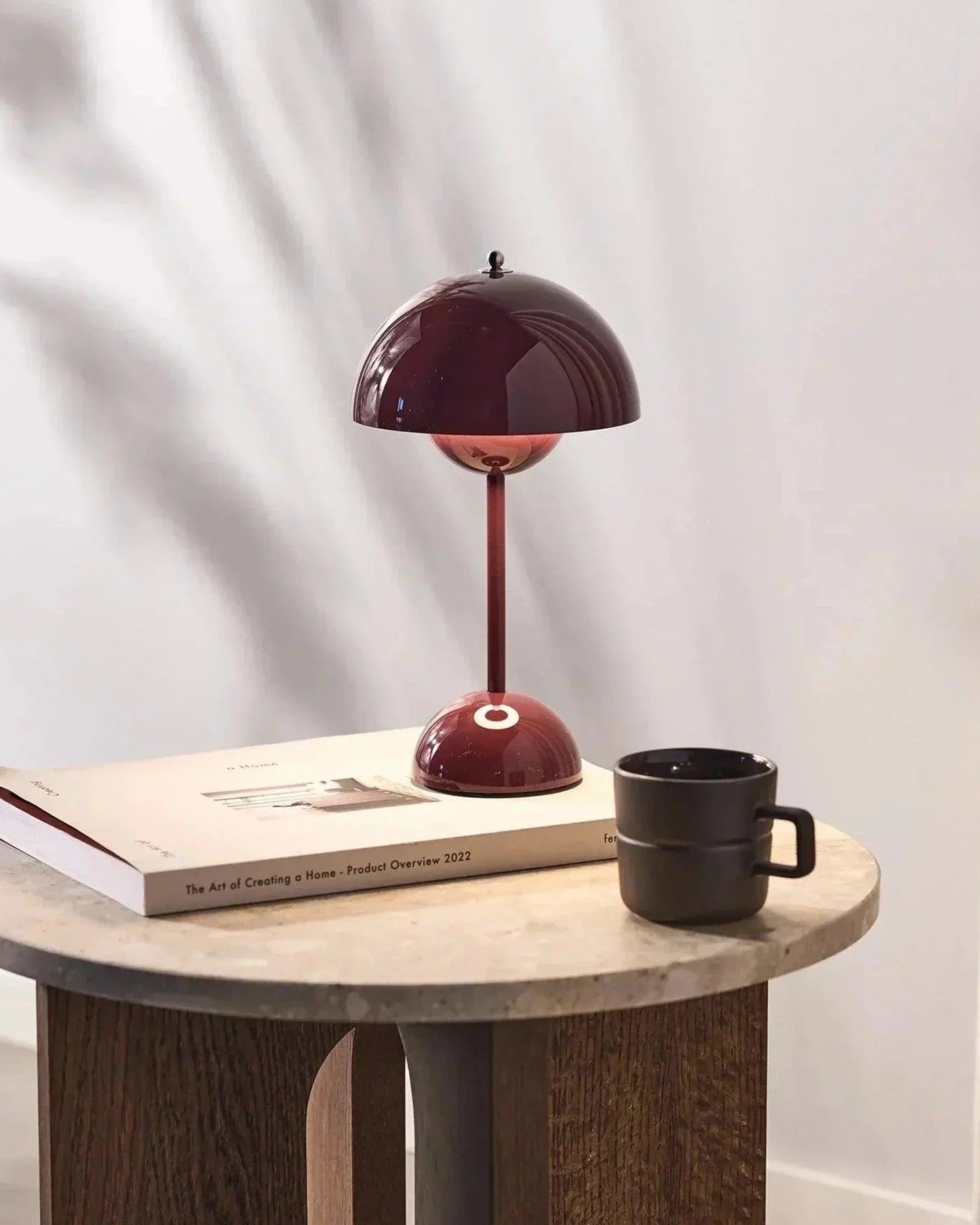 Dimmable Scandinavian Metal LED Table Lamp