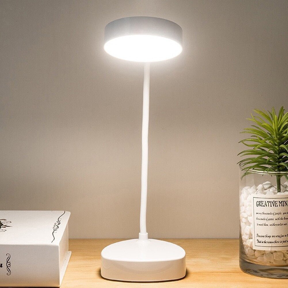 Flexible White LED Bedside Reading Lamp with Touch Control