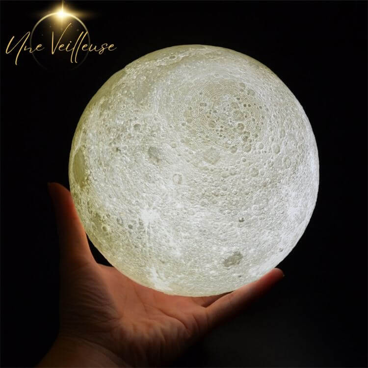LunarLight Moon Lamp - Elegant Night Light