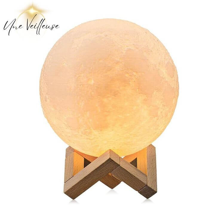 LunarLight Moon Lamp - Elegant Night Light