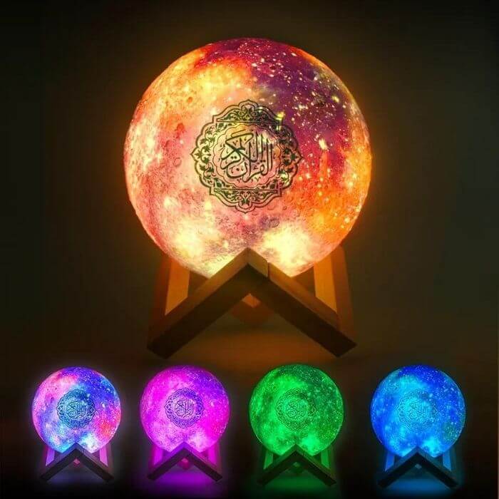 Koranic Moon Night Lamp - Enchanting LED Light