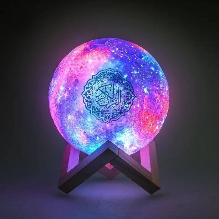 Koranic Moon Night Lamp - Enchanting LED Light