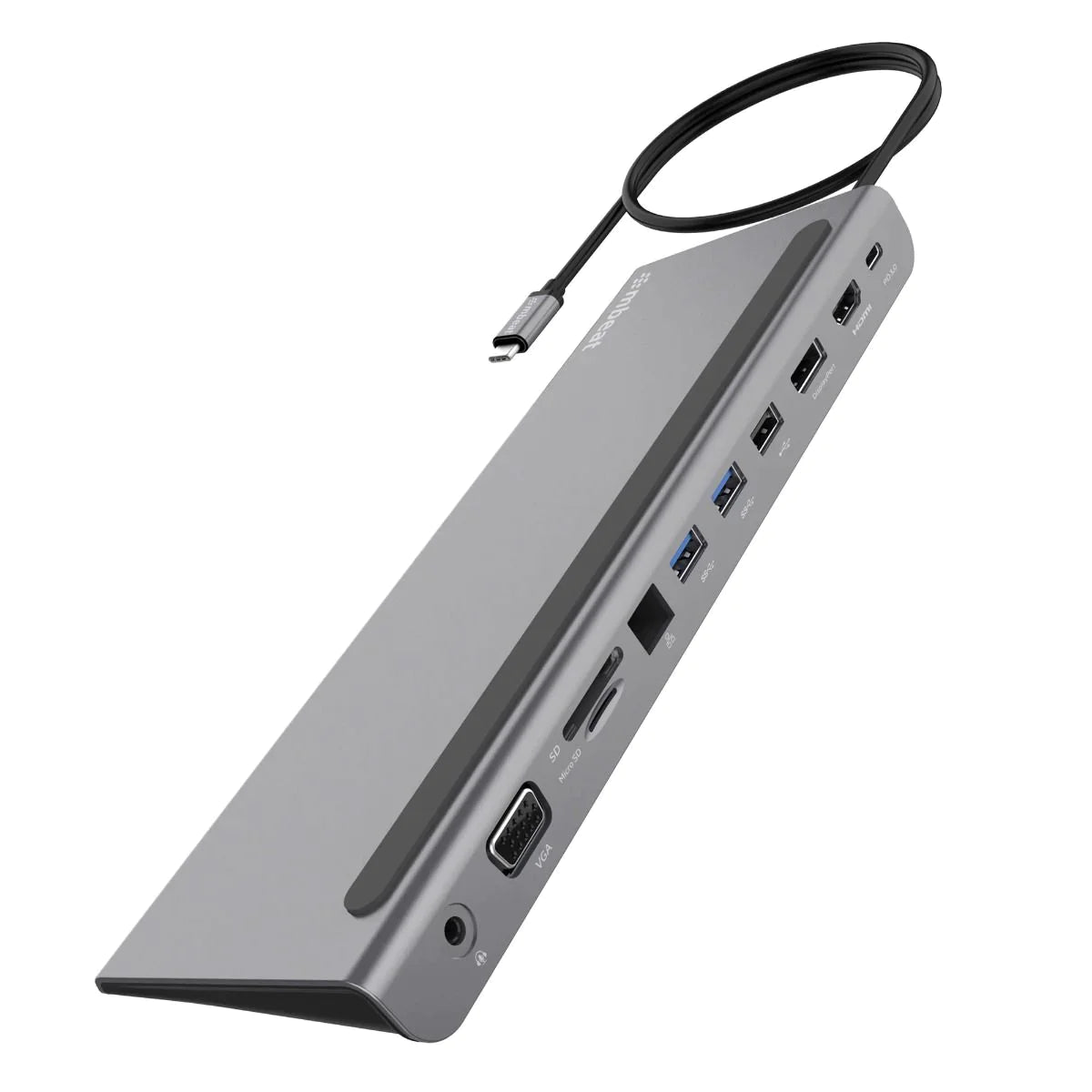 11-in-1 USB-C Laptop Docking Station with HDMI and Ethernet